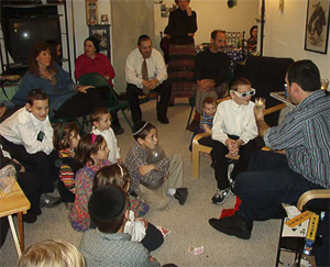 Magic at a home party in Los Angeles