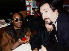 Stevie Wonder and Magic Bob Weiss